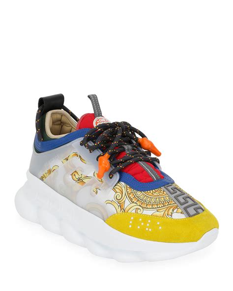 versace sneakers dames chain reaction|chain reaction sneakers Versace men's.